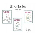 ITH Postkarte - Winter Time Set - Frau H.
